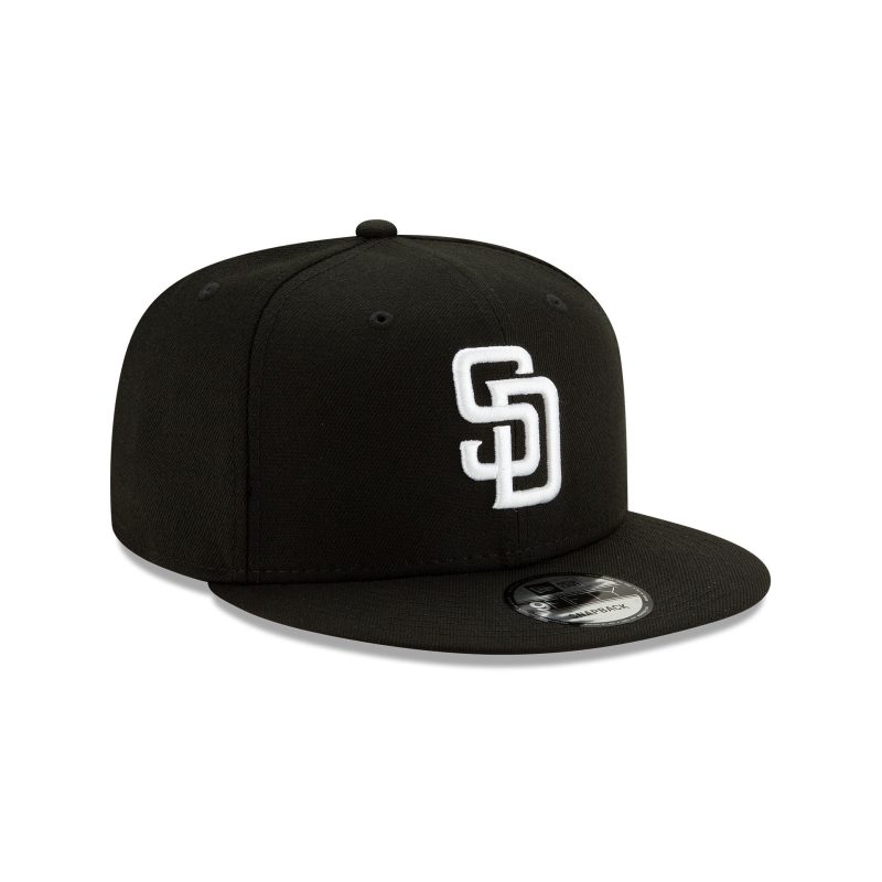 12351318 9FIFTY MLBBASICSNAP20 SADPAD BLKWHI 3QR