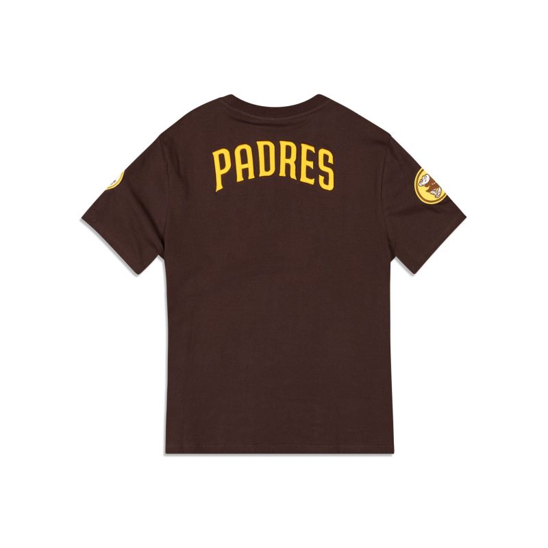 13334254 T SHIRT LOGOSELECT SADPAD BROWN R