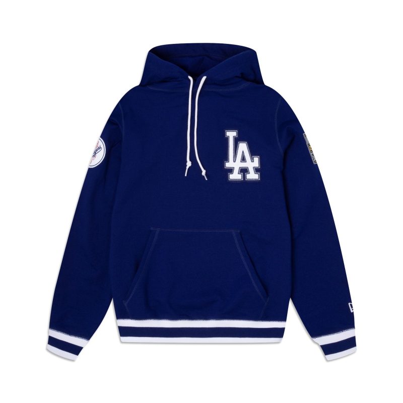 13334279 HOODIE LETTERMANCOLLECTION LOSDOD BLUE F