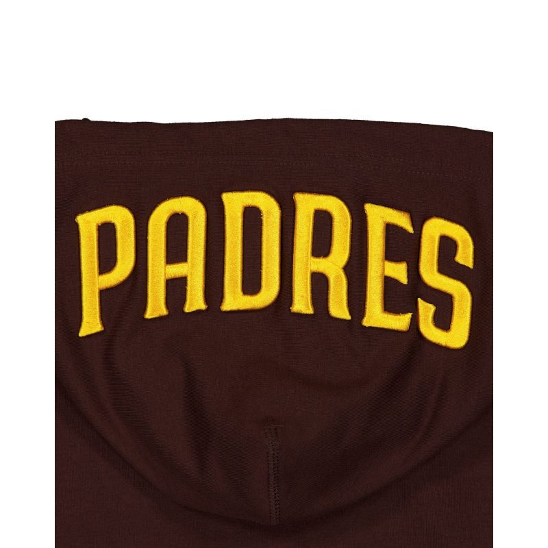 13334287 HOODIE LOGOSELECT SADPAD BROWN DETAIL2