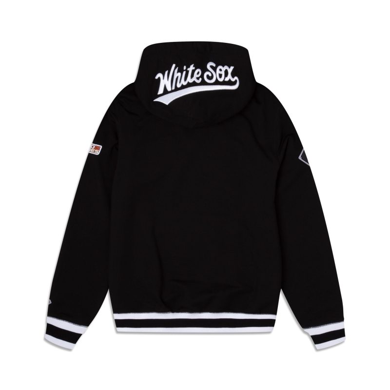 13334288 HOODIE LETTERMANCOLLECTION CHIWHI BLACK R