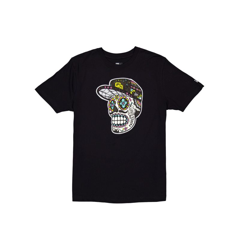 14380414 TSHIRT SUGARSKULLS SADPAD BLK F