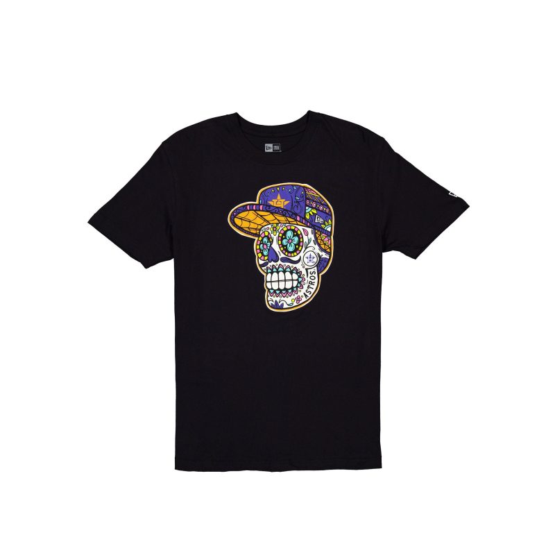 14380420 TSHIRT SUGARSKULLS HOUAST BLK F