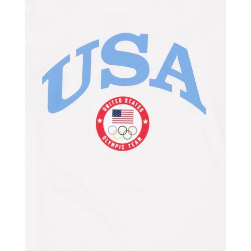 14384738 TSHIRT OLYMPICAPPAREL USAOLY WHT DETAIL1