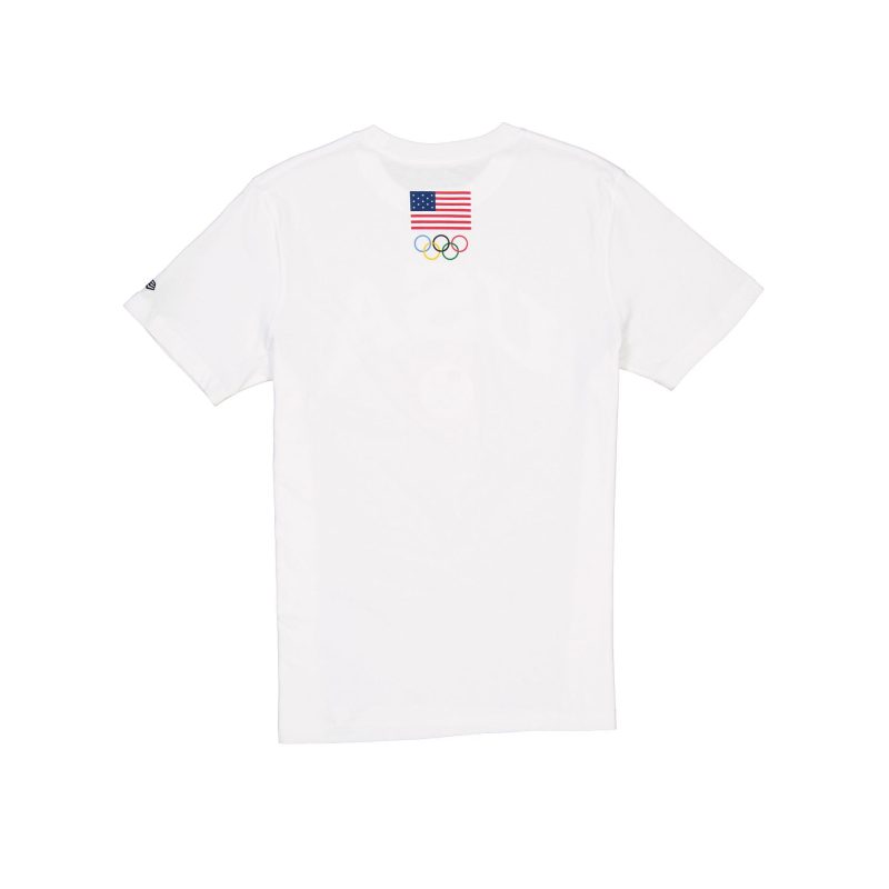 14384738 TSHIRT OLYMPICAPPAREL USAOLY WHT R