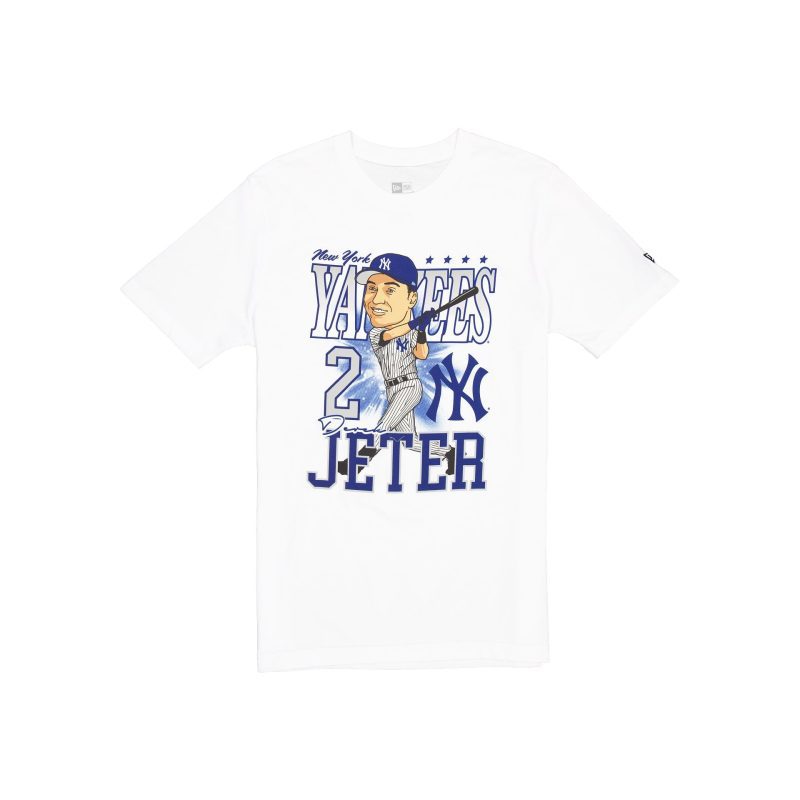 14391541 TSHIRT MLBCARICATURE NEYYAN WHT F