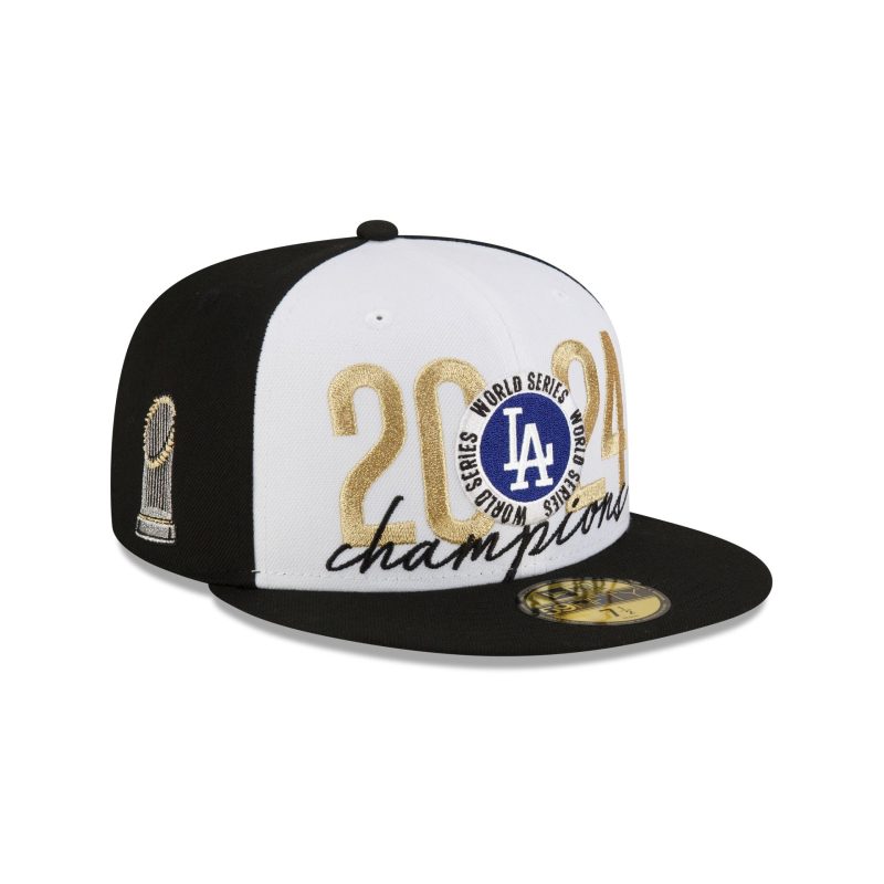 14518992 59FIFTY MLB24WSCHAMPS LOSDOD BLK 3QR