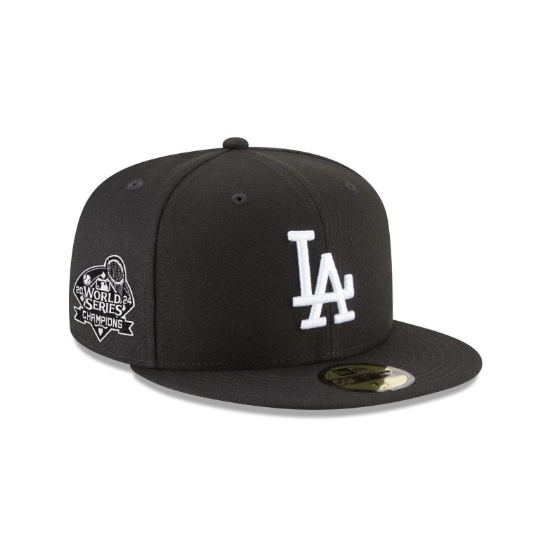 14674407 59FIFTY MLB24WSCHAMPS LOSDOD BLKWHI 3QR