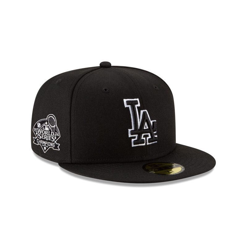 14674410 59FIFTY MLB24WSCHAMPS LOSDOD BLKWHI 3QR