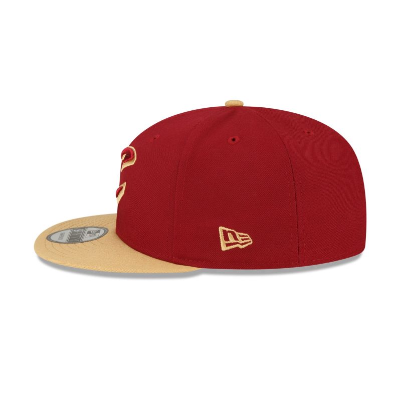 60293162 9FIFTY NBABASIC9502TONEOTCCLECAV22 CLECAV DARKRED LSIDE