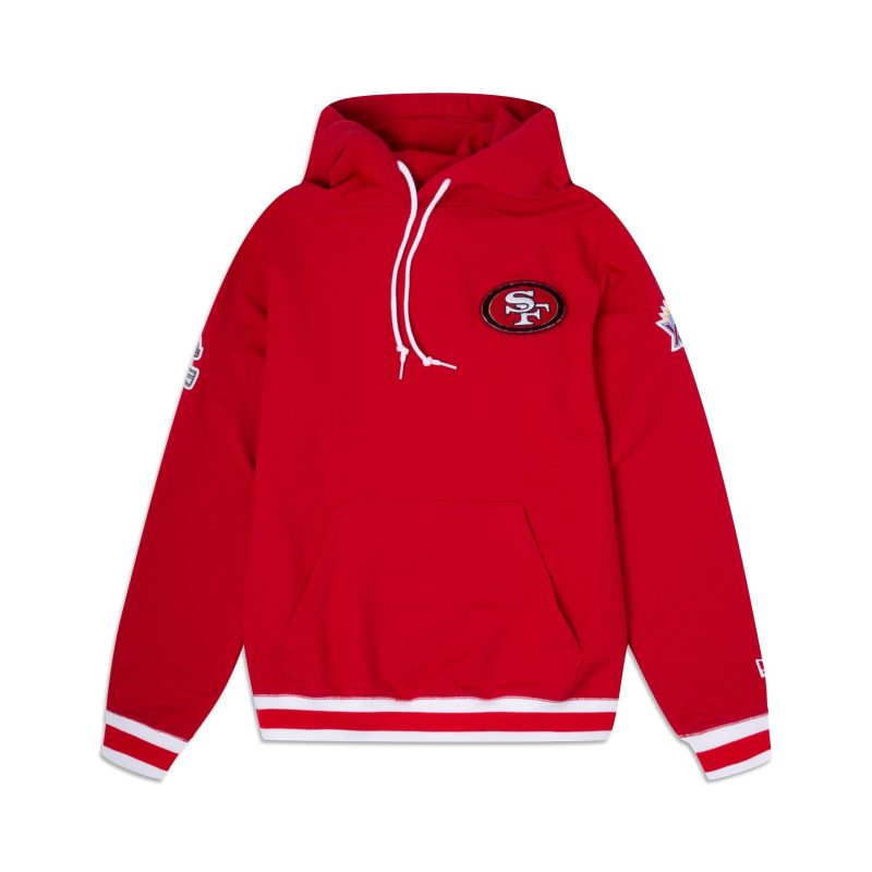 60296975 HOODIE LETTERMANCOLLECTION SAF49E RED F