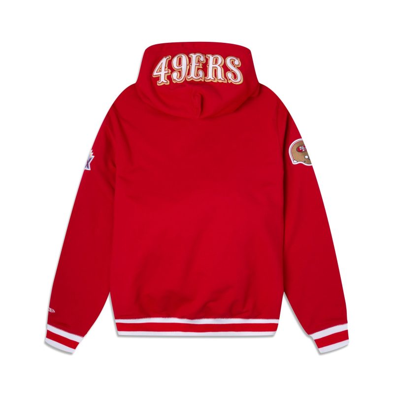 60296975 HOODIE LETTERMANCOLLECTION SAF49E RED R