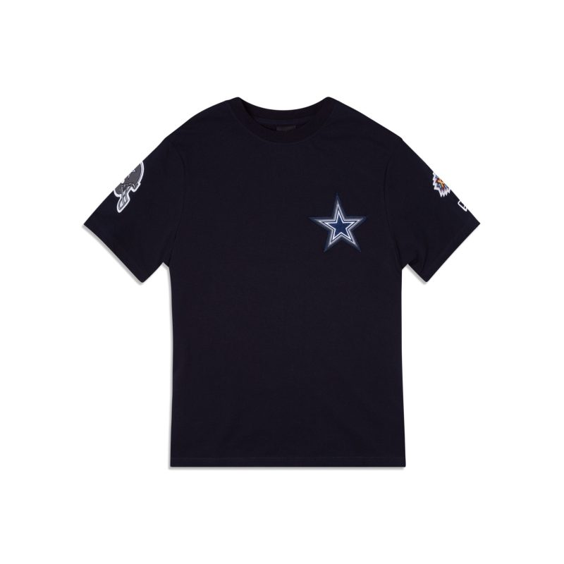 60297206 TSHIRT LETTERMANCOLLECTION DALCOW BLUE F