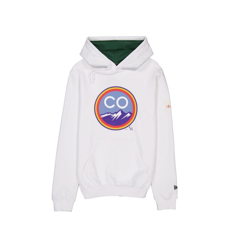 60357269 HOODIE MLBCITYCONNECT COLROC WHT F