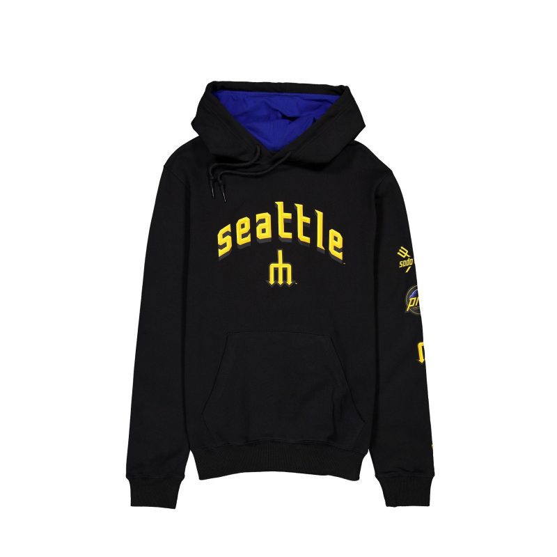 60357283 HOODIE MLBCITYCONNECT SEAMAR BLK F