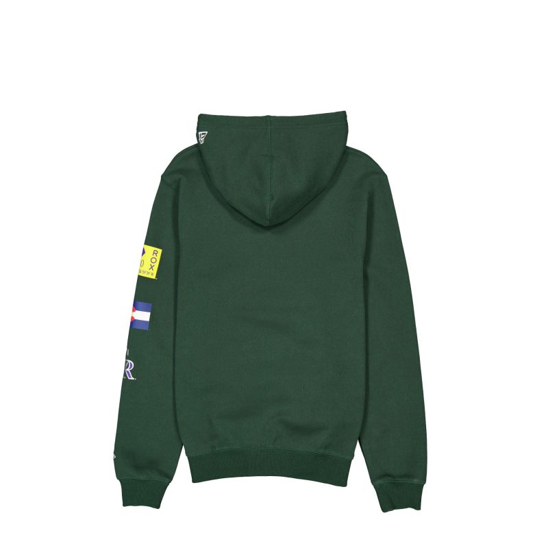 60357290 HOODIE MLBCITYCONNECT COLROC GRN R