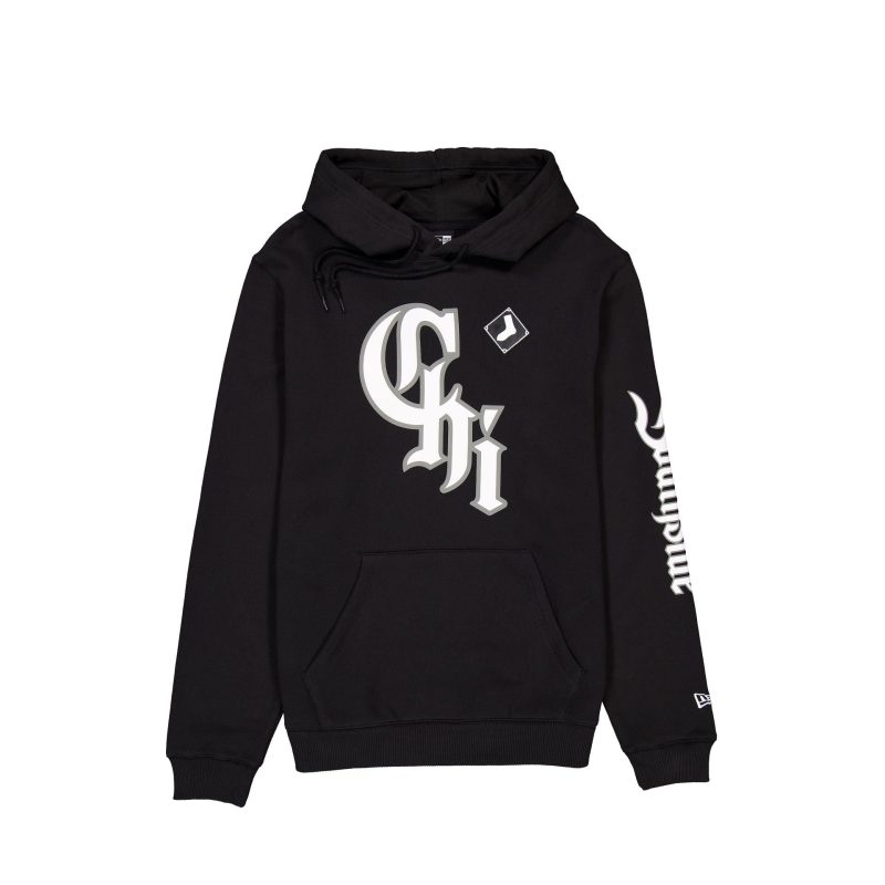 60357295 HOODIE MLBCITYCONNECT CHIWHI BLK F