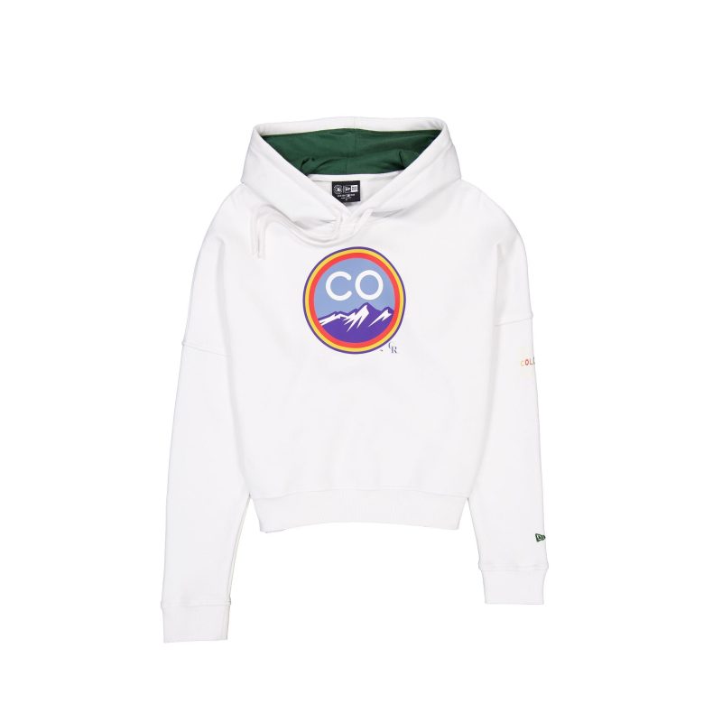 60357330 HOODIE MLBCITYCONNECT COLROC WHT F