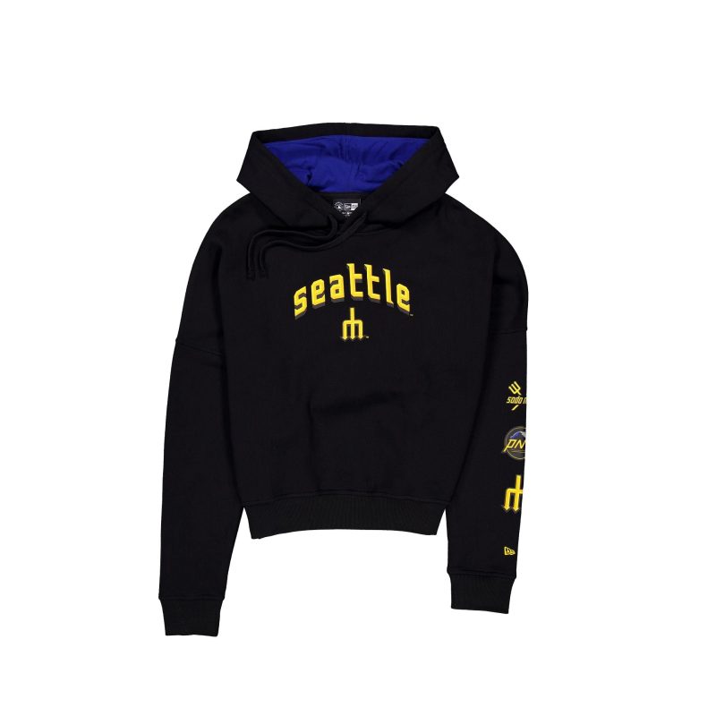 60357344 HOODIE MLBCITYCONNECT SEAMAR BLK F