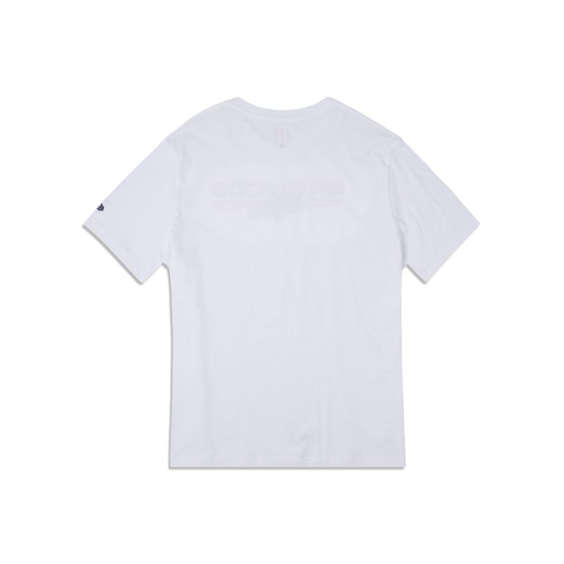 60395819 TSHIRT 3RDDOWN DENBRO WHITE R 1