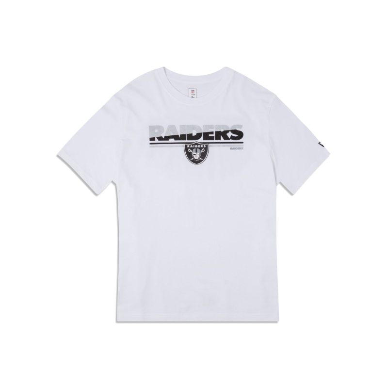 60395842 TSHIRT 3RDDOWN LASRAI WHITE F