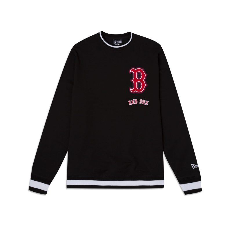 60426123 CREWNECK LOGOSELECT BOSRED BLACK F