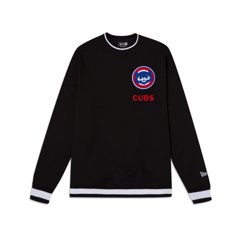 60426124 CREWNECK LOGOSELECT CHICUB BLACK F