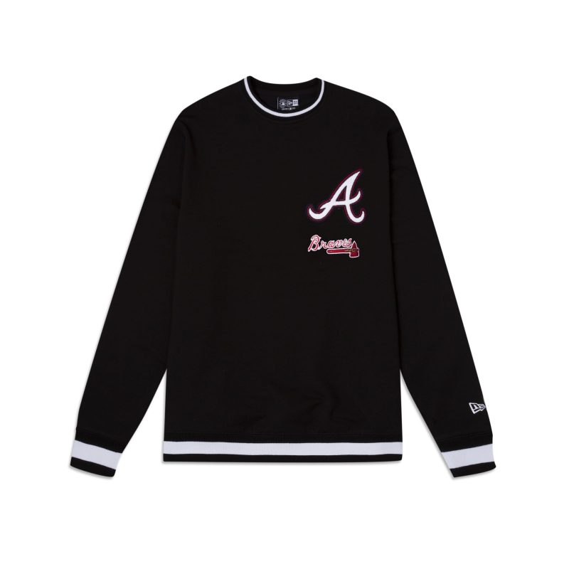 60426126 CREWNECK LOGOSELECT ATLBRA BLACK F