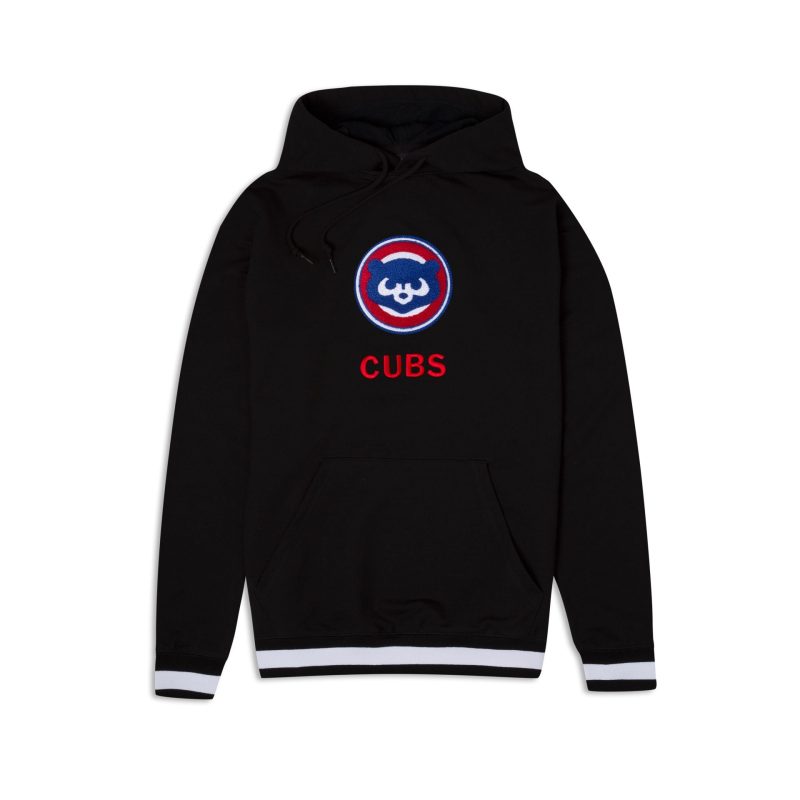 60426180 HOODIE LOGOSELECT CHICUB BLACK F