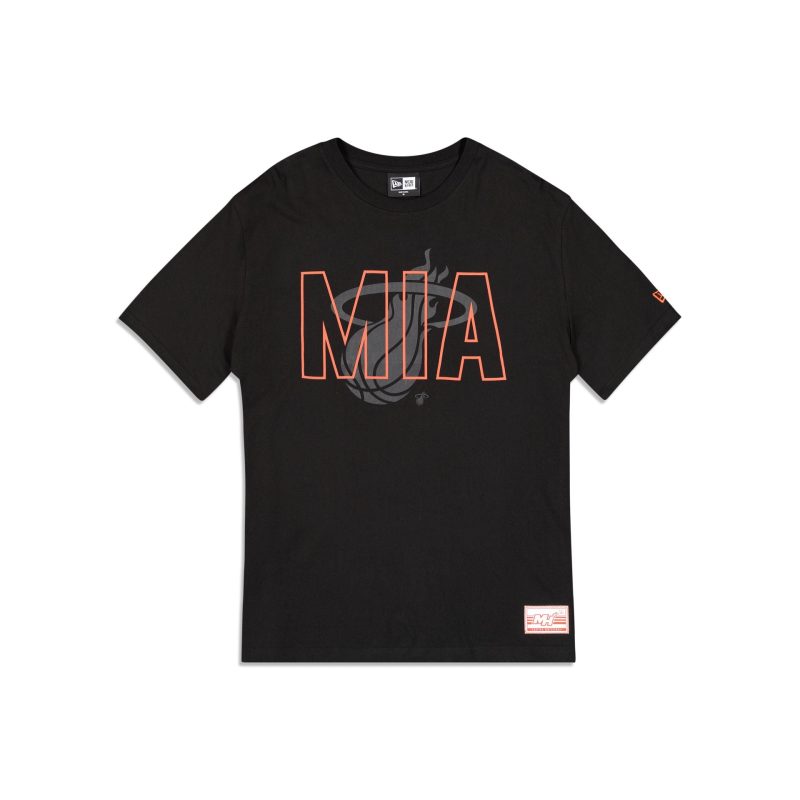 60429228 TSHIRT CITYEDITION MIAHEA BLK F