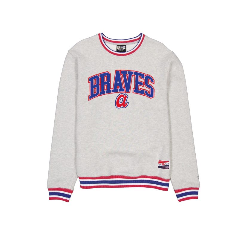 60480160 CREWNECK THROWBACK ATLBRACO GRY F