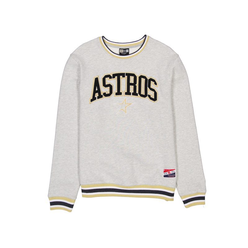 60480774 CREWNECK THROWBACK HOUASTCO GRY F