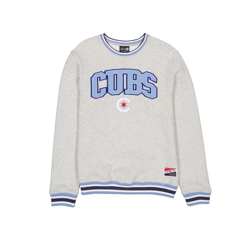 60481402 CREWNECK THROWBACK CHICUB GRY F