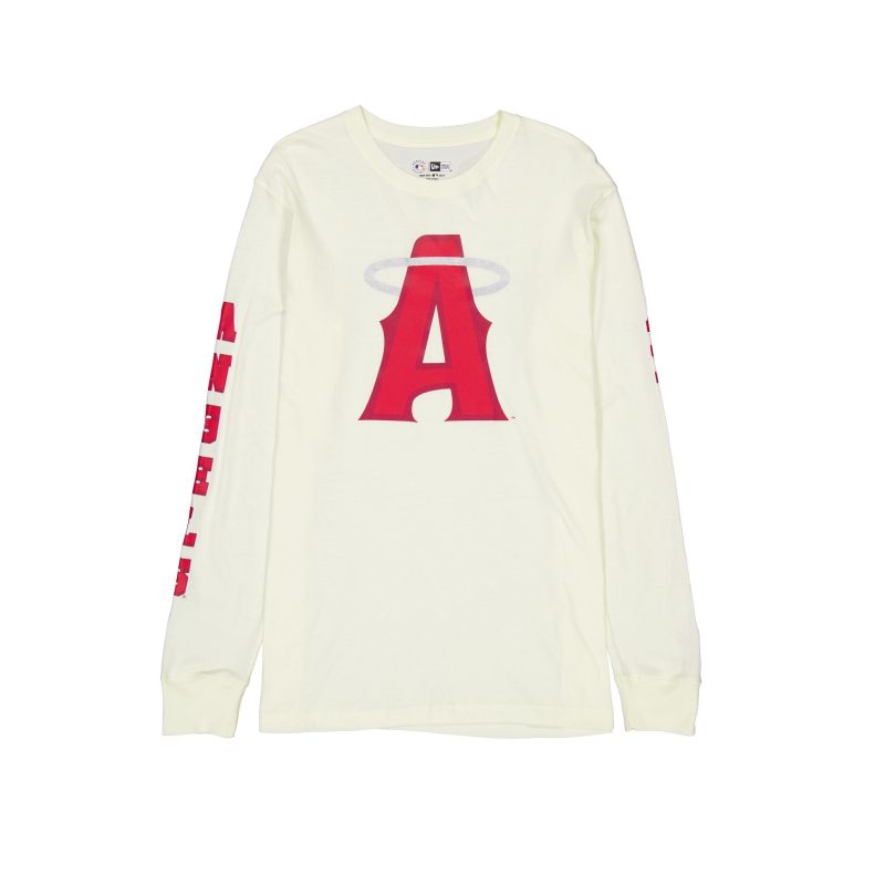 60485112 LSTSHIRT GAMEDAY ANAANG WHITE F