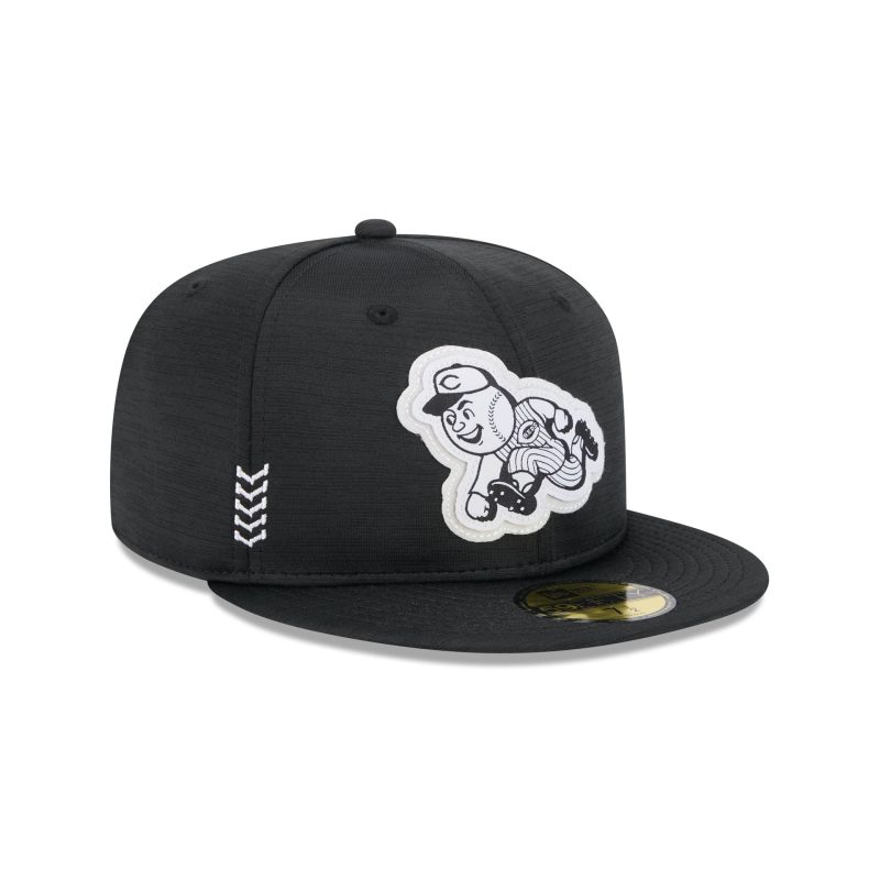 60489465 59FIFTY MLB24CHOF5950CW CINRED BLKBLKWHI 3QR