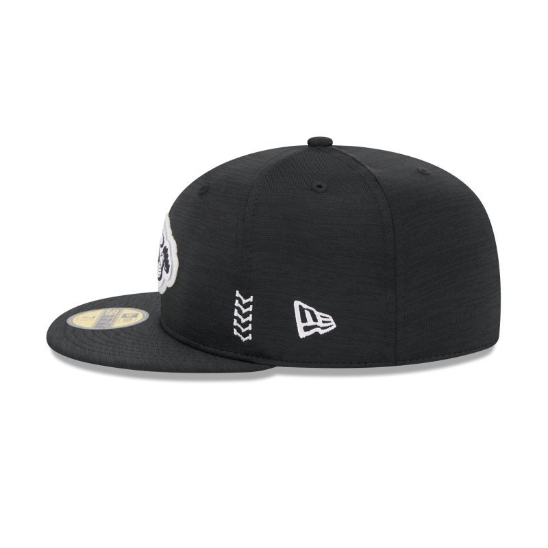 60489465 59FIFTY MLB24CHOF5950CW CINRED BLKBLKWHI LSIDE