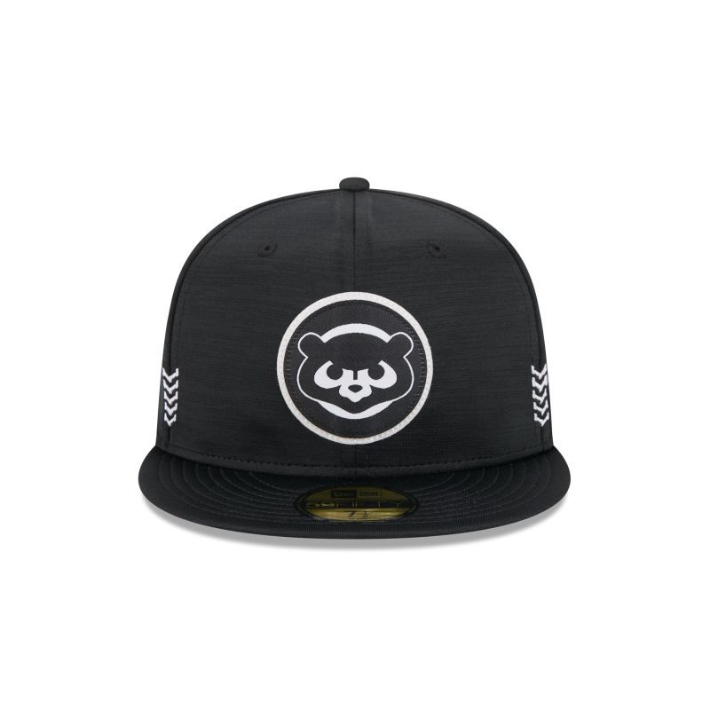 60489467 59FIFTY MLB24CHOF5950CW CHICUB BLKBLKWHI F