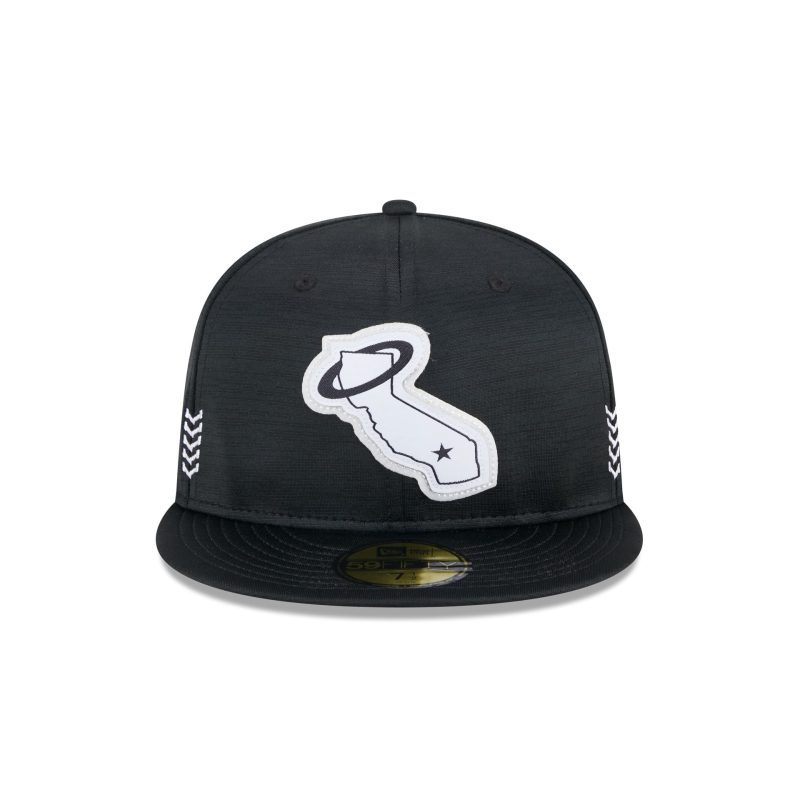 60489483 59FIFTY MLB24CHOF5950CW ANAANG BLKBLKWHI F