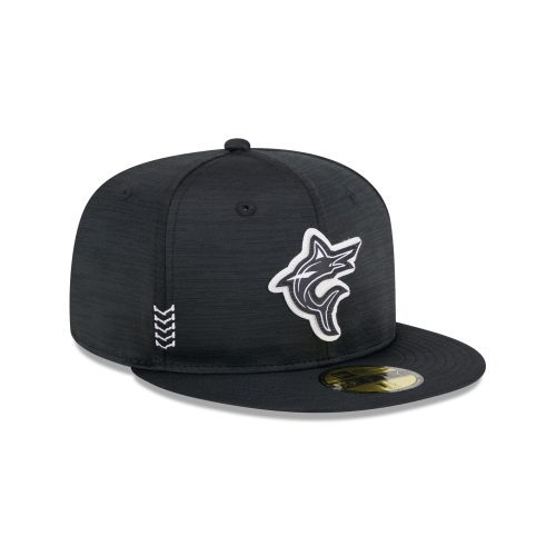 60489515 59FIFTY MLB24CHOF5950CW MIAMAR BLKBLKWHI 3QR