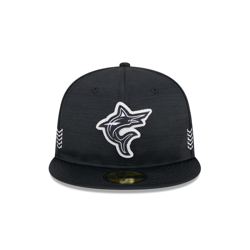 60489515 59FIFTY MLB24CHOF5950CW MIAMAR BLKBLKWHI F