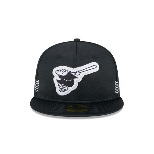 60489526 59FIFTY MLB24CHOF5950CW SADPAD BLKBLKWHI F 1