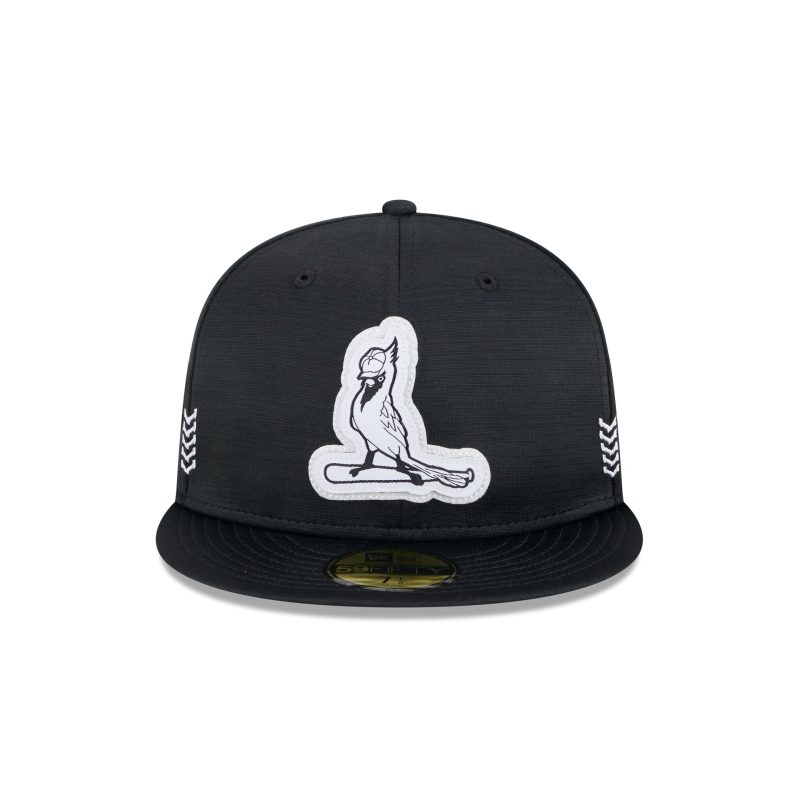 60489545 59FIFTY MLB24CHOF5950CW STLCAR BLKBLKWHI F 1