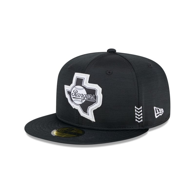 60489554 59FIFTY MLB24CHOF5950CW TEXRAN BLKBLKWHI 3QL