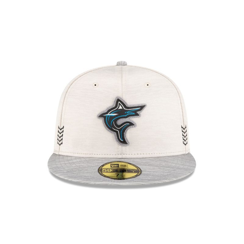 60489557 59FIFTY MLBCLUBHOUSE24 MIAMAR GRY F