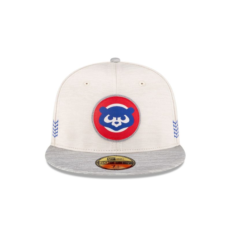 60489561 59FIFTY MLBCLUBHOUSE24 CHICUB GRY F