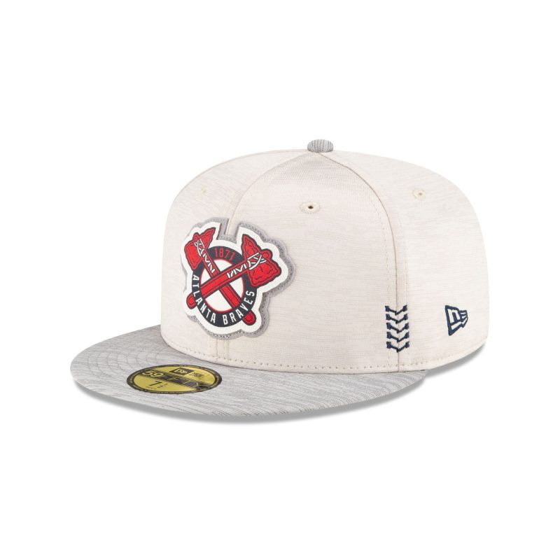 60489564 59FIFTY MLBCLUBHOUSE24 ATLBRA GRY 3QL