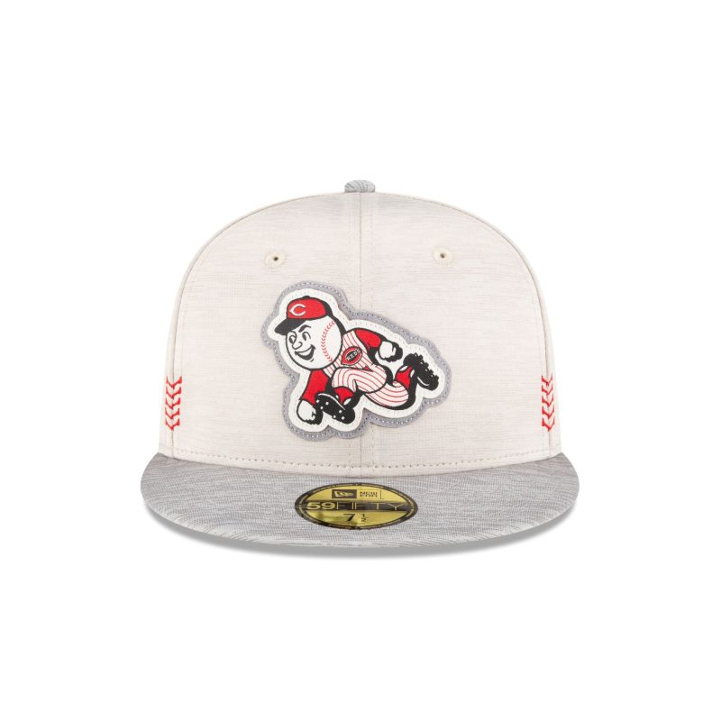 60489567 59FIFTY MLBCLUBHOUSE24 CINRED GRY F