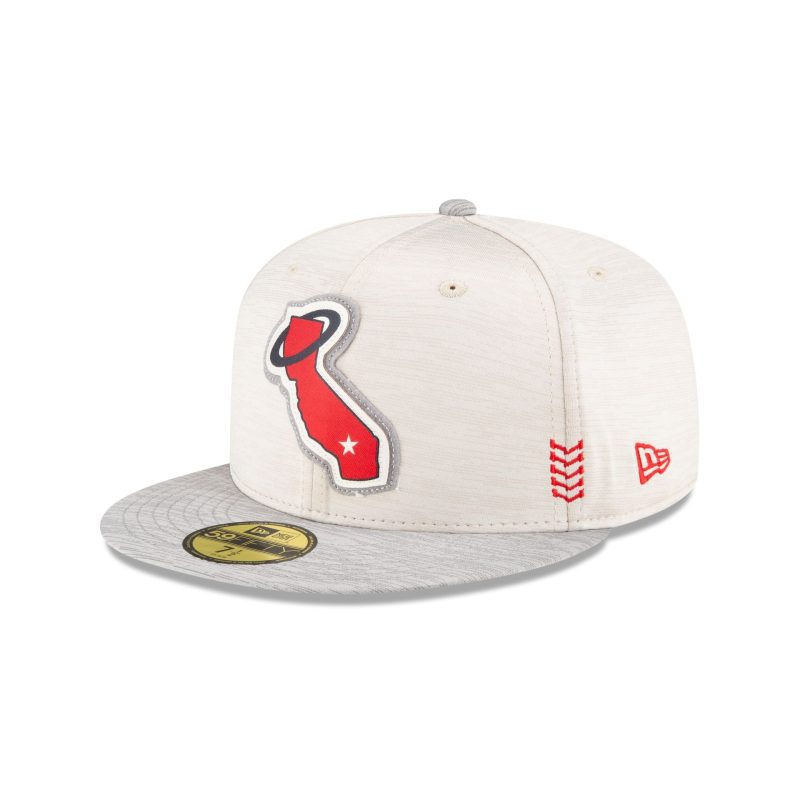 60489570 59FIFTY MLBCLUBHOUSE24 ANAANG GRY 3QL