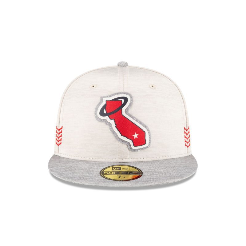 60489570 59FIFTY MLBCLUBHOUSE24 ANAANG GRY F