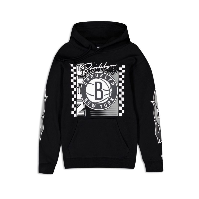 60491852 HOODIE NBARALLYDRIVE BRONET BLACK F